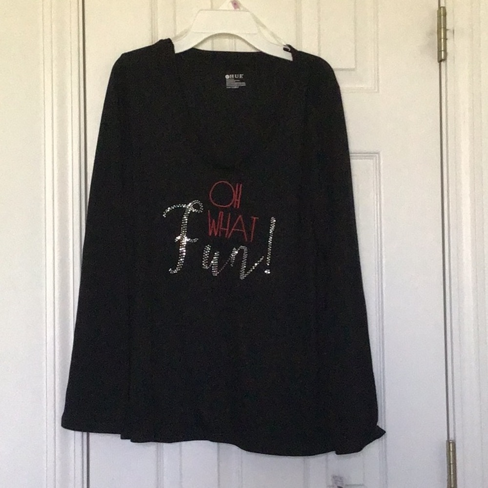 Pajamas in size large.